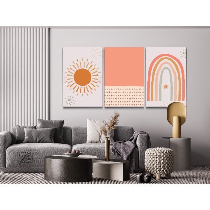 Picturi pe numere - Boem (set de 3)