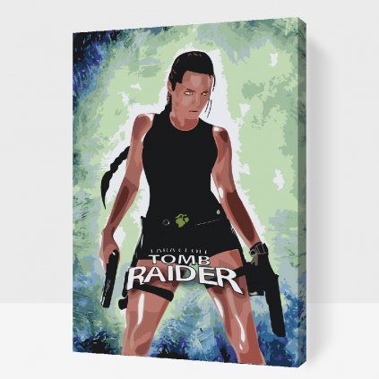 Pictură pe numere - Lara Croft - Tomb Raider