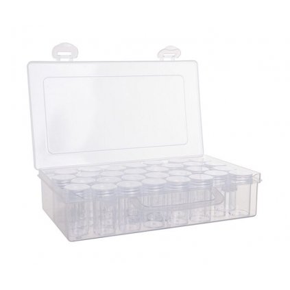 Organizator pentru diamante - 30 de recipiente