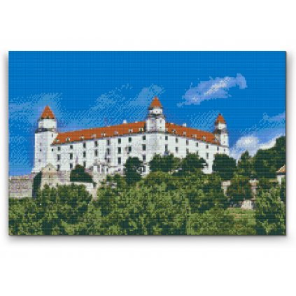 Goblen cu diamante - Castelul din Bratislava