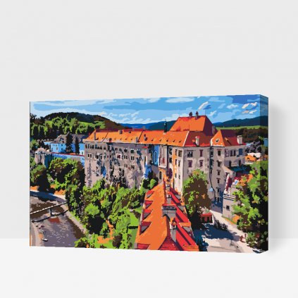 Pictură pe numere - Český Krumlov