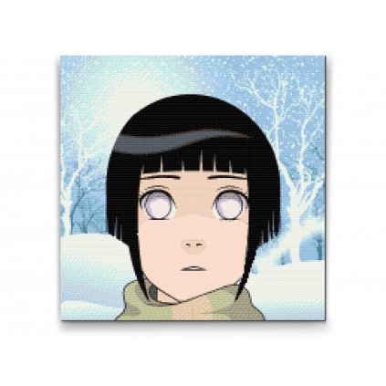 Goblen cu diamante - Hinata Hyuga