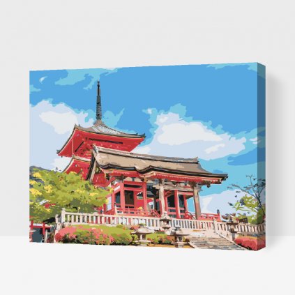 Pictură pe numere - Templul Senso-ji