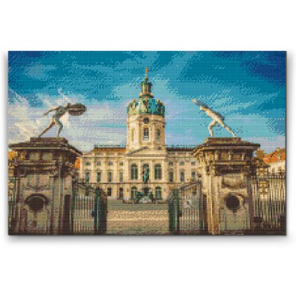 Goblen cu diamante - Castelul Charlottenburg