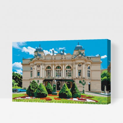 Picturi pe numere - Teatrul Juliusz Słowacki din Cracovia