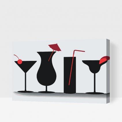 Picturi pe numere - Cocktailul preferat