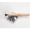 Stilou din lemn pentru aplicare diamante cu 15 capete metalice