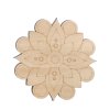 Figurină decorativă din lemn - Mandala 8