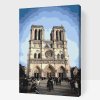 Picturi pe numere - Catedrala Notre Dame 3