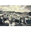 Picturi pe numere - Český Krumlov în tonuri de gri