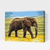 Pictură pe numere - Safari cu elefant
