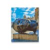 Goblen cu diamante - Capul lui Eros Bendat – statuie de bronz