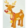 Goblen cu diamante - Renul Rudolf