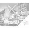 Pictură cu puncte - Moulin Rouge