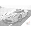 Pictură cu puncte - Ferrari 2