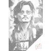 Pictură cu puncte - Johnny Depp