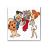 Goblen cu diamante - Familia Flintstone