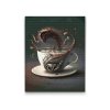 Goblen cu diamante - Tsunami de cafea