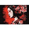 Goblen cu diamante - Geisha