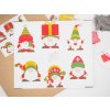 Diamond stickers - Christmas Gnomes