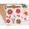 Diamond stickers - Christmas Star Flower