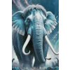 M11_Goblenuri_cu_diamante_-_Mamut_în_nuanțe_de_turcoaz_închis