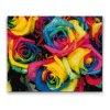 Goblen cu diamante - Trandafiri multicolori
