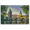 Goblen cu diamante - Podul Carol din Praga