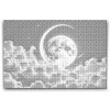M2_Pictură_cu_puncte_-_Planetă_suprarealistă_violet-albastră