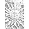 M11_Pictură_cu_puncte_-_Soare_galben_albastru
