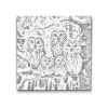 M2_Pictură_cu_puncte_-_Familie_de_bufnițe_iarna