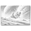 M2_Pictură_cu_puncte_-_Nava_de_explorare_spațială