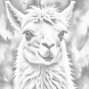M11_Pictură_cu_puncte_-_Lama_în_nuanțe_de_verde_ascuțit