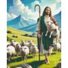 M11_Goblenuri_cu_diamante_-_Iisus_cu_oile_la_pășune