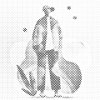 M11_Pictură_cu_puncte_-_Ilustrație_-_Bărbat_futurist