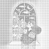 M11_Pictură_cu_puncte_-_Ilustrație_-_Ceai_la_fereastră