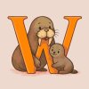 M11_Picturi_pe_numere_-_Litera_W_–_Cu_un_animal