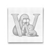 M2_Pictură_cu_puncte_-_Litera_W_–_Cu_un_animal