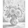 M11_Pictură_cu_puncte_-_Buchet_vectorial_într-o_vază