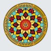 Pictură pe numere - Mandala 11