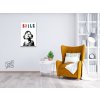 Goblen cu diamante - Banksy - Zâmbet