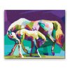Goblen cu diamante - Cai multicolori