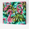 Picturi pe numere - Flamingo roz