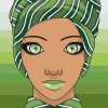 Picturi pe numere - Femeie cu turban