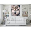 Goblen cu diamante - Fluture cu Husky