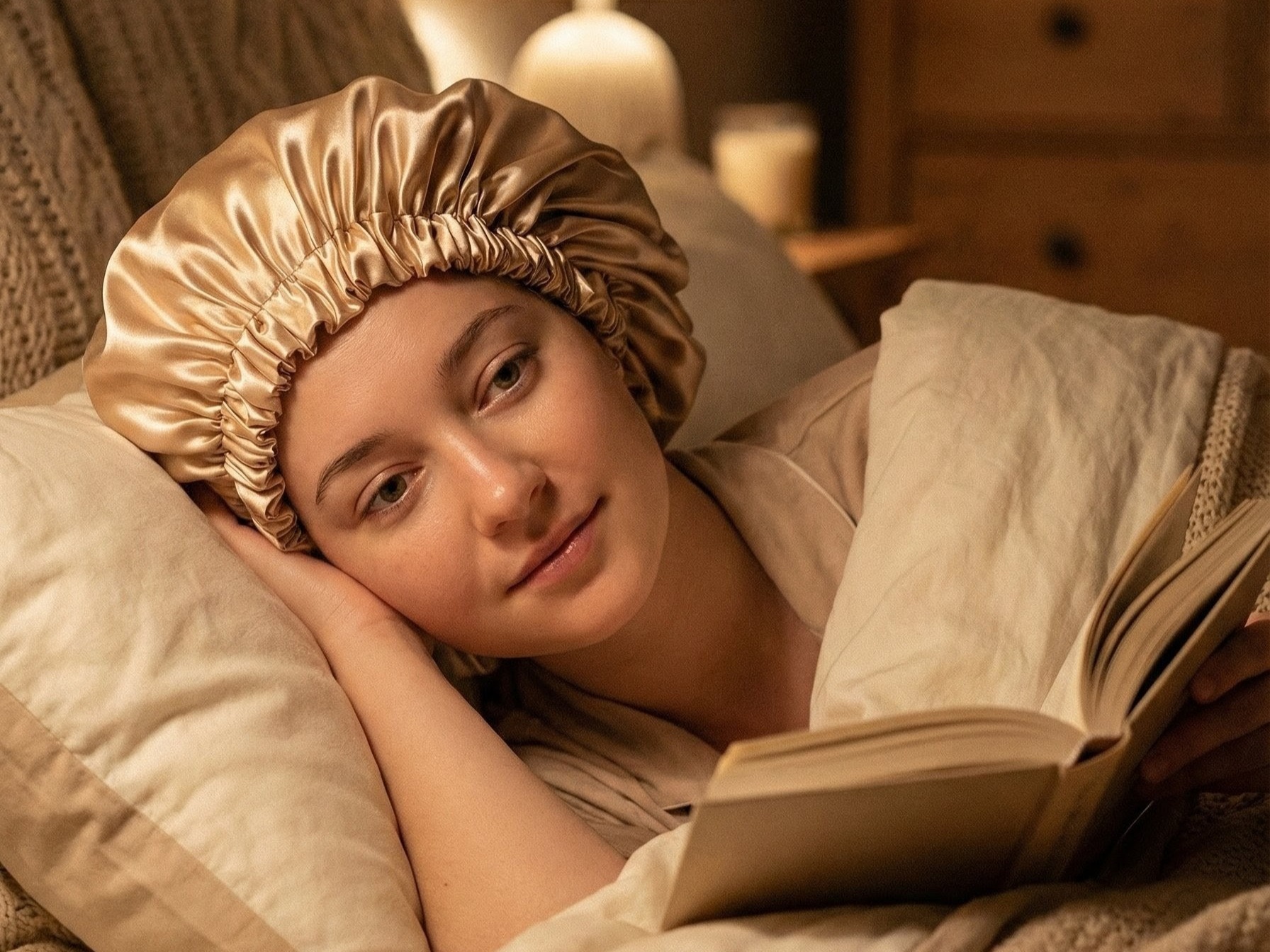 Vytvoř si set scrunchies & čelenky, bonety, čelenky, scrunchies, satén, handmade, ručně šito v ČR