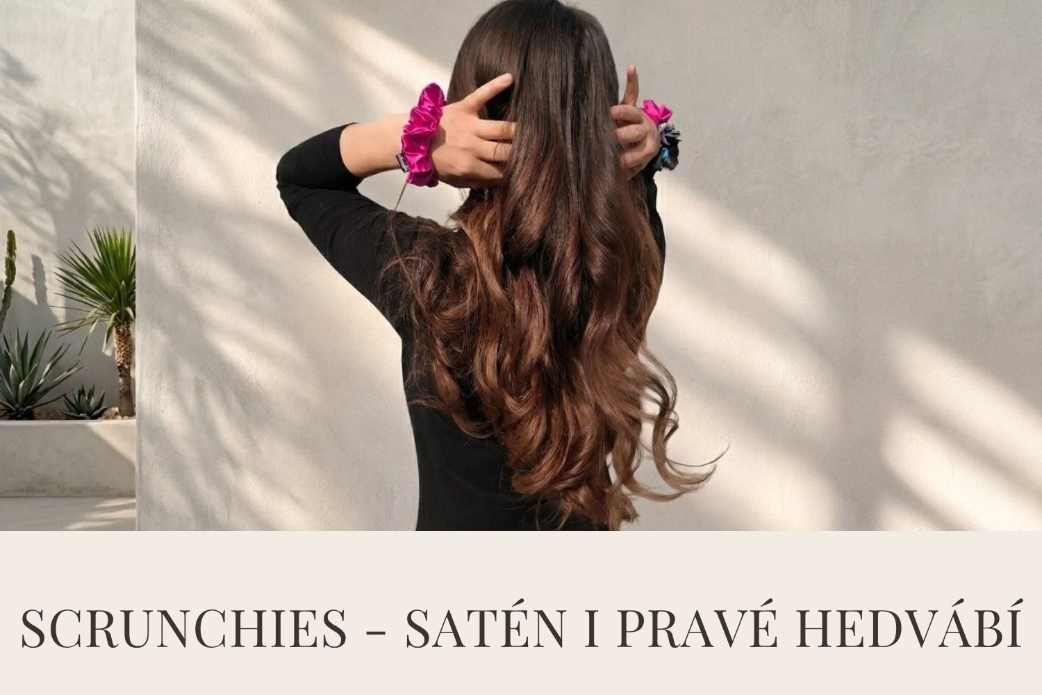 čelenky, scrunchies, satén, handmade, ručně šito v ČR