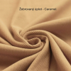 Žebrovaný úplet - Caramel