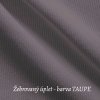 Žebrovaný úplet - Taupe