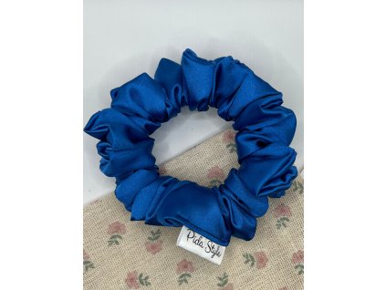 Scrunchie - Modrošedá